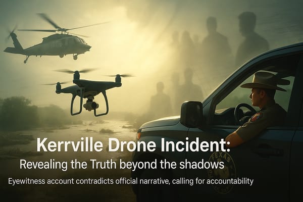 Eyewitness Confirms Drone Was Operated by DPS, Not Civilian